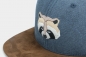 Preview: Waschbär Snapback - dunkelgrau